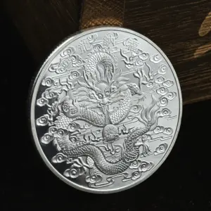 Vintage Double Dragon Coin Collection Set 10 S5585c1bfbafc4ba6bdedb25fe6ce3295S