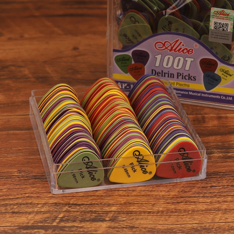 Bright Yellow Alice AP-12T Guitar Picks Set 3 Bright Yellow Alice AP-12T Guitar Picks Set - Image 3