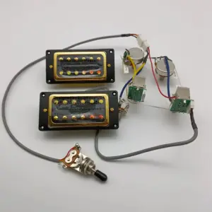 Classic Alnico Humbucker Pickup for Guitars 15 S55b823c7a54d4bfbb1b6f6c690024736X