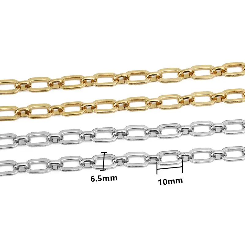 Stainless Steel Square Link Chain 1m 3 Stainless Steel Square Link Chain 1m - Image 3