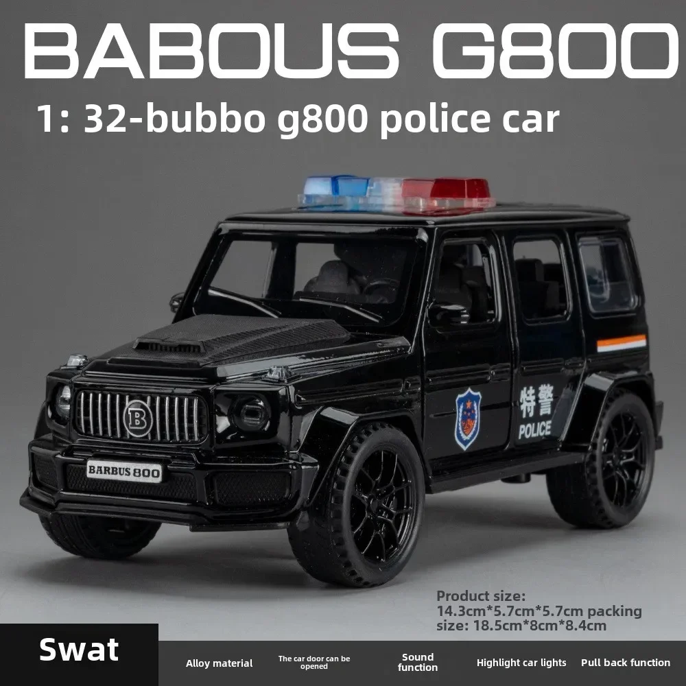 Vibrant Green 1:32 Scale Diecast Police Car 5 Vibrant Green 1:32 Scale Diecast Police Car - Image 5