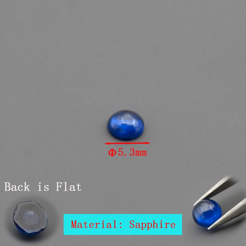 Blue Sapphire Crown for Cartier Watches Model № 7 Blue Sapphire Crown for Cartier Watches Model № - Image 7