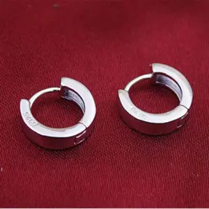 Sterling Silver Round Hoop Earrings 9 S55cf96dde15f4b1d9ce9ec9bc7a6f6481
