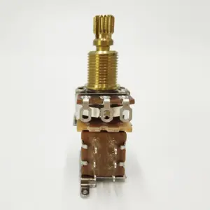 Durable 18mm Brass Split-Shaft Guitar Potentiometer 15 S55d299912b924a23826be8008c6eac3e1