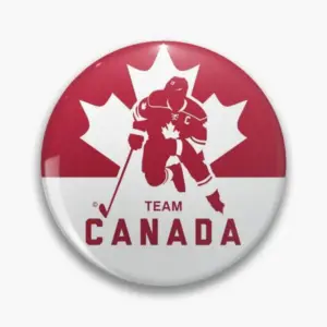 Team Canada Hockey Pin - Multiple Sizes