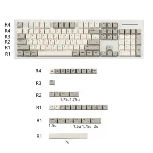YMDK Cherry Profile PBT Keycap Set 135 pcs 14 S55d6c3d30a4446c1b13ba04dc1eab49dx