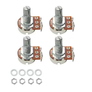 Mini Guitar Potentiometers for Electric Guitar and Bass 19 S55dc294be86342ed982d4e44c689142fe