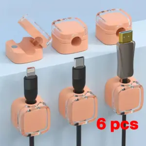 Magnetic Cable Clips Set for Organization 19 S55e2fa3c1a44462d95528d3e757c3347e