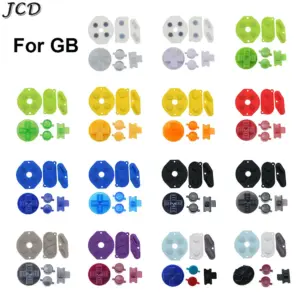 Colorful Rubber Buttons for GameBoy DMG