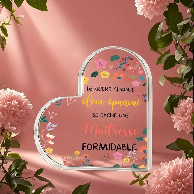 French Teacher Appreciation Gift Plaque 4 French Teacher Appreciation Gift Plaque - Image 4