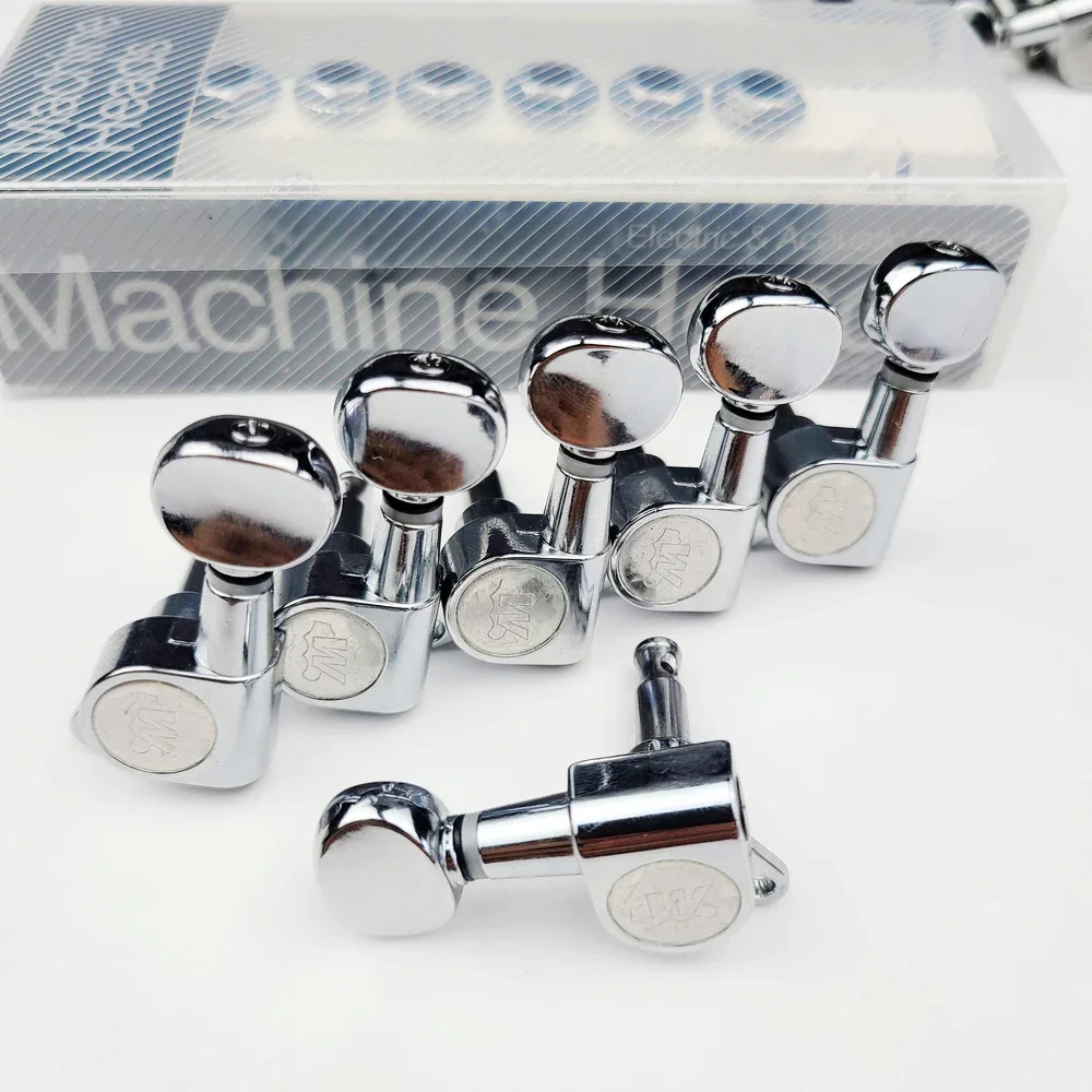 Wilkinson WJN-05 Chrome Guitar Tuners Set 7 Wilkinson WJN-05 Chrome Guitar Tuners Set - Image 7