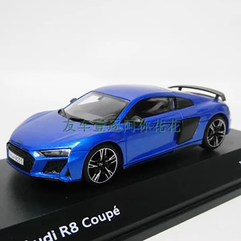 Blue Audi R8 Coupe 2019 Diecast Model 7 Blue Audi R8 Coupe 2019 Diecast Model - Image 7