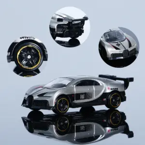 1:64 Silver and Black Supercar Model 8 S563542f699bf44bcb98ea598f89ff2d1P