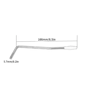 6.5-Inch Metal Tremolo Arm for Electric Guitars 12 S563e175890144b958f1f423e69f12d2av