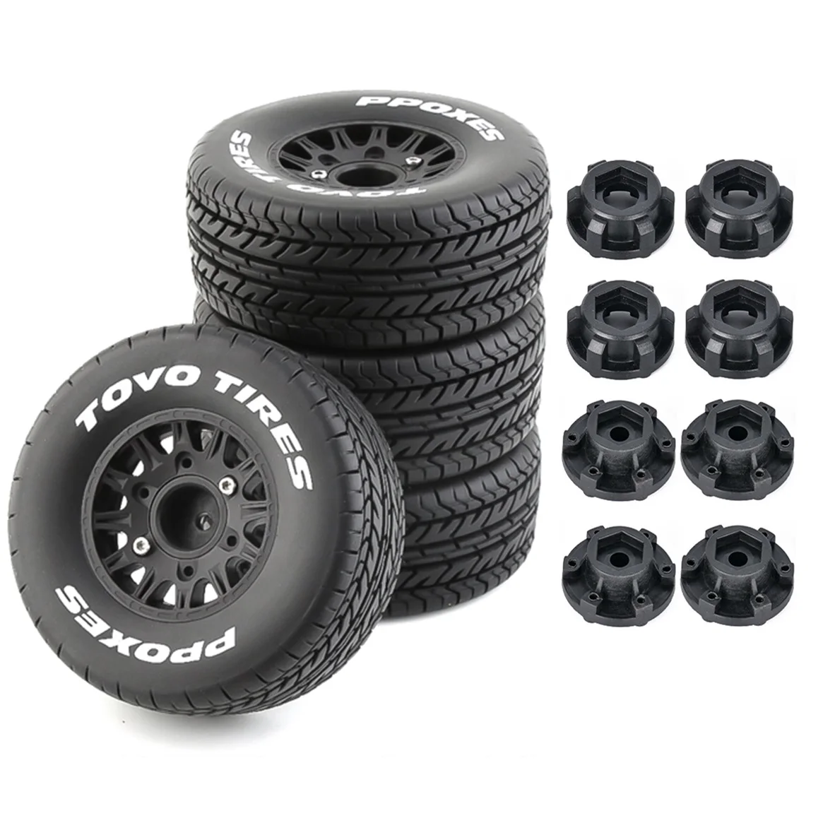 Off-Road RC Car Tires 113mm for 1/8-1/10 Scale Trucks 7 Off-Road RC Car Tires 113mm for 1/8-1/10 Scale Trucks - Image 7