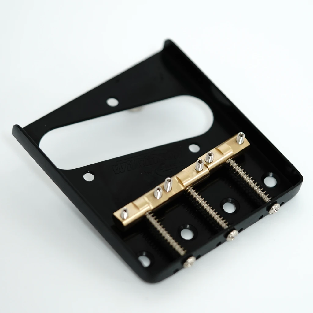 Vintage Telecaster Style Guitar Bridge in Finishes 3 Vintage Telecaster Style Guitar Bridge in Finishes - Image 3