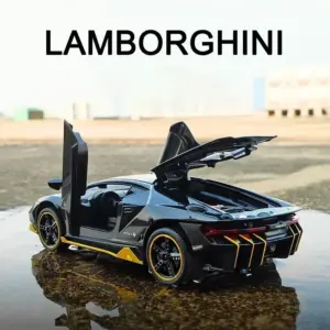 White Lamborghini LP770-4 Diecast Model 1:32 Scale 11 S5662ac7a5506445cb4b11487730b0ad0W