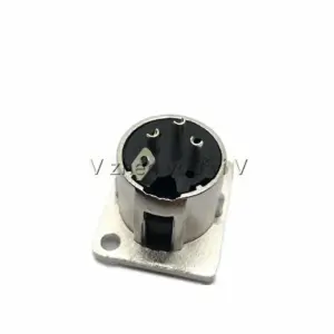 Three-Core Metal Panel XLR Connector 24V 4 S56639198414944f3b11691ebbec6deb3R