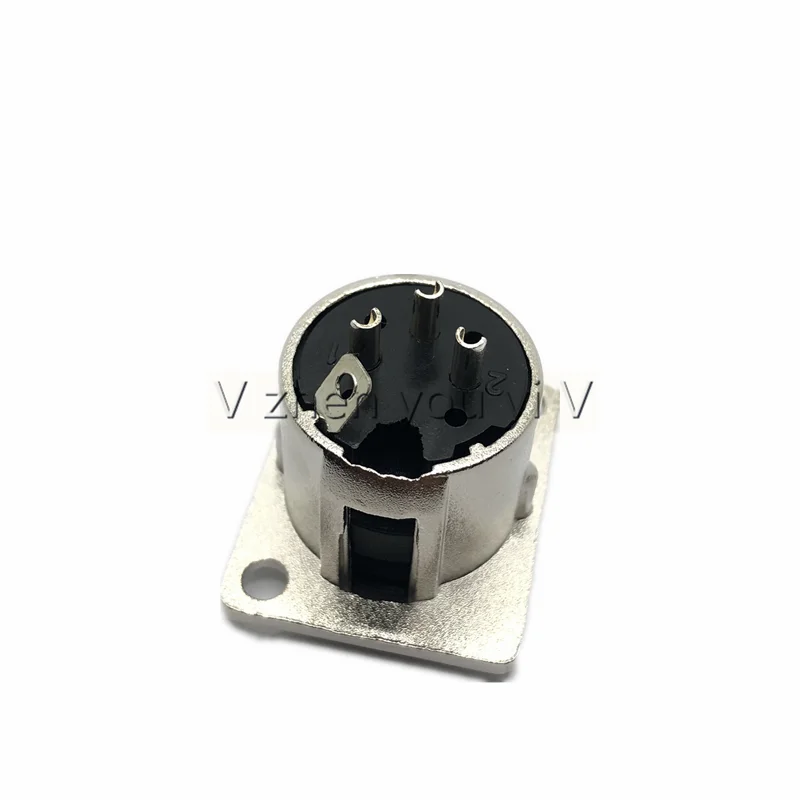 Three-Core Metal Panel XLR Connector 24V 2 Three-Core Metal Panel XLR Connector 24V - Image 2