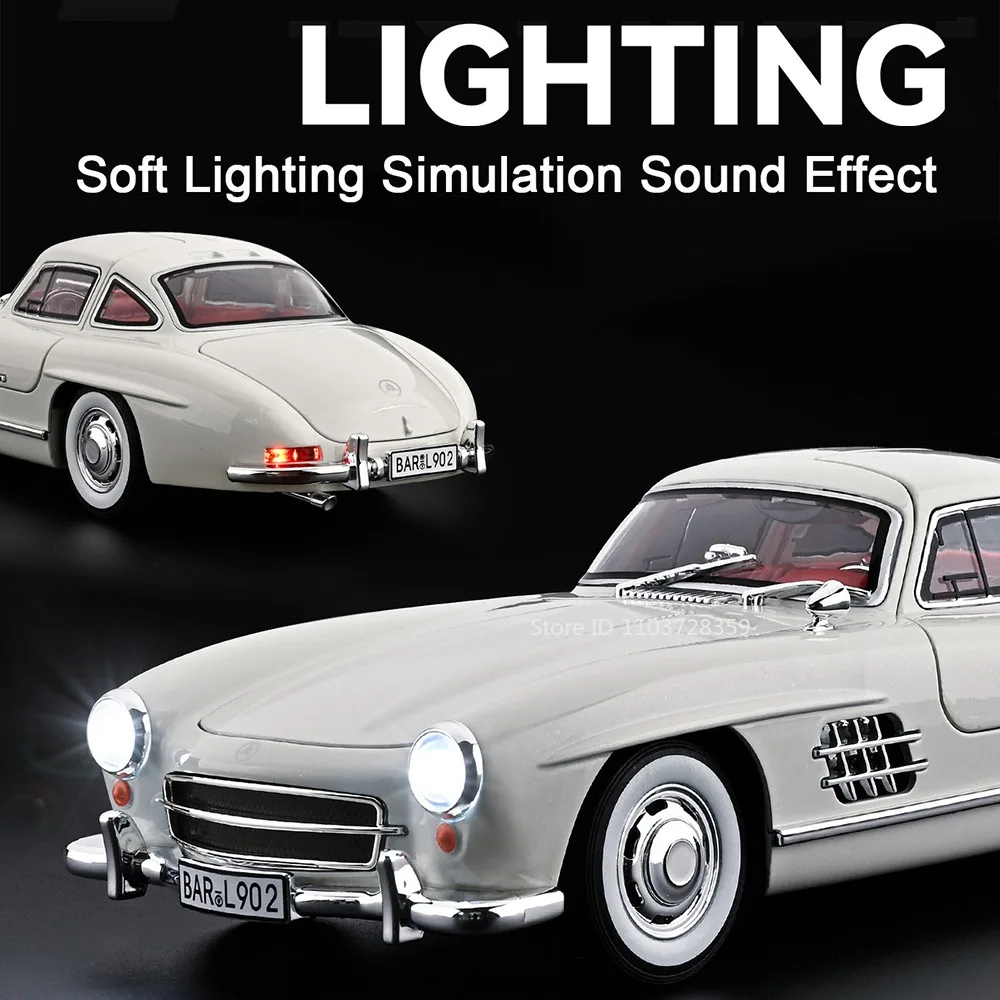 1:18 Vintage Mercedes 300SL & 500K Model 3 1:18 Vintage Mercedes 300SL & 500K Model - Image 3