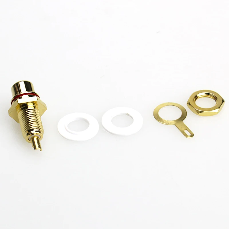 Gold RCA Lotus Female Connectors for Audiovisuals 6 Gold RCA Lotus Female Connectors for Audiovisuals - Image 6