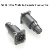 XLR 3-Pin Panel Adapter for Audio & Lighting