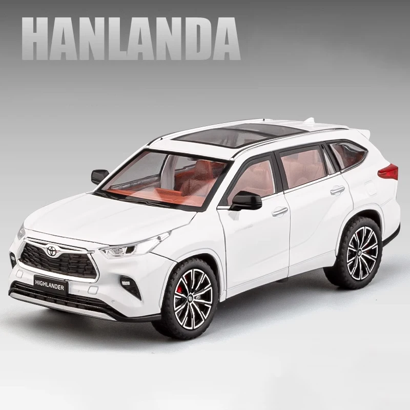 Highlander SUV Alloy Model Car 1:24 Scale 2 Highlander SUV Alloy Model Car 1:24 Scale - Image 2