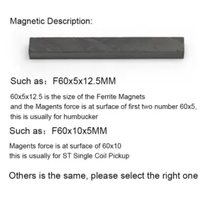 Ferrite Magnet Set for Guitar Pickups 7 S56adf124997e4ec8b22008f9359c4b3f6