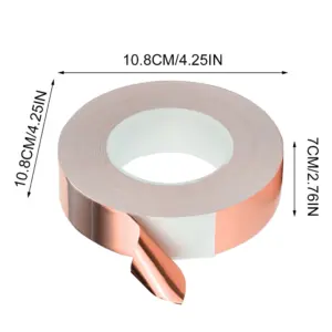 Copper Foil Tape for Electrical and Garden Use 12 S56bc8b553e6646baab6f02a6485906541