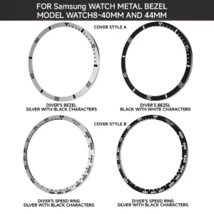 Stainless Steel Bezel for Samsung Watch 8 14 S56cba676737344f9b85f41348ca0ed99f