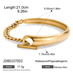Stainless Steel Asymmetric Geometric Bracelet 13 S56d9c65bc9a94ebe9dd61ad8d9971333X