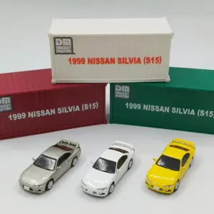 Silver Nissan Silvia S15 Model 1/64 Scale 10 S56e07f9fa2ae4d3f99e8fc7a62fa061dO 1