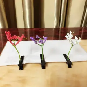 Colorful Botanical Hair Clips for Kids and Women 14 S56f4c9febb1840459ea2182b74fe0871t