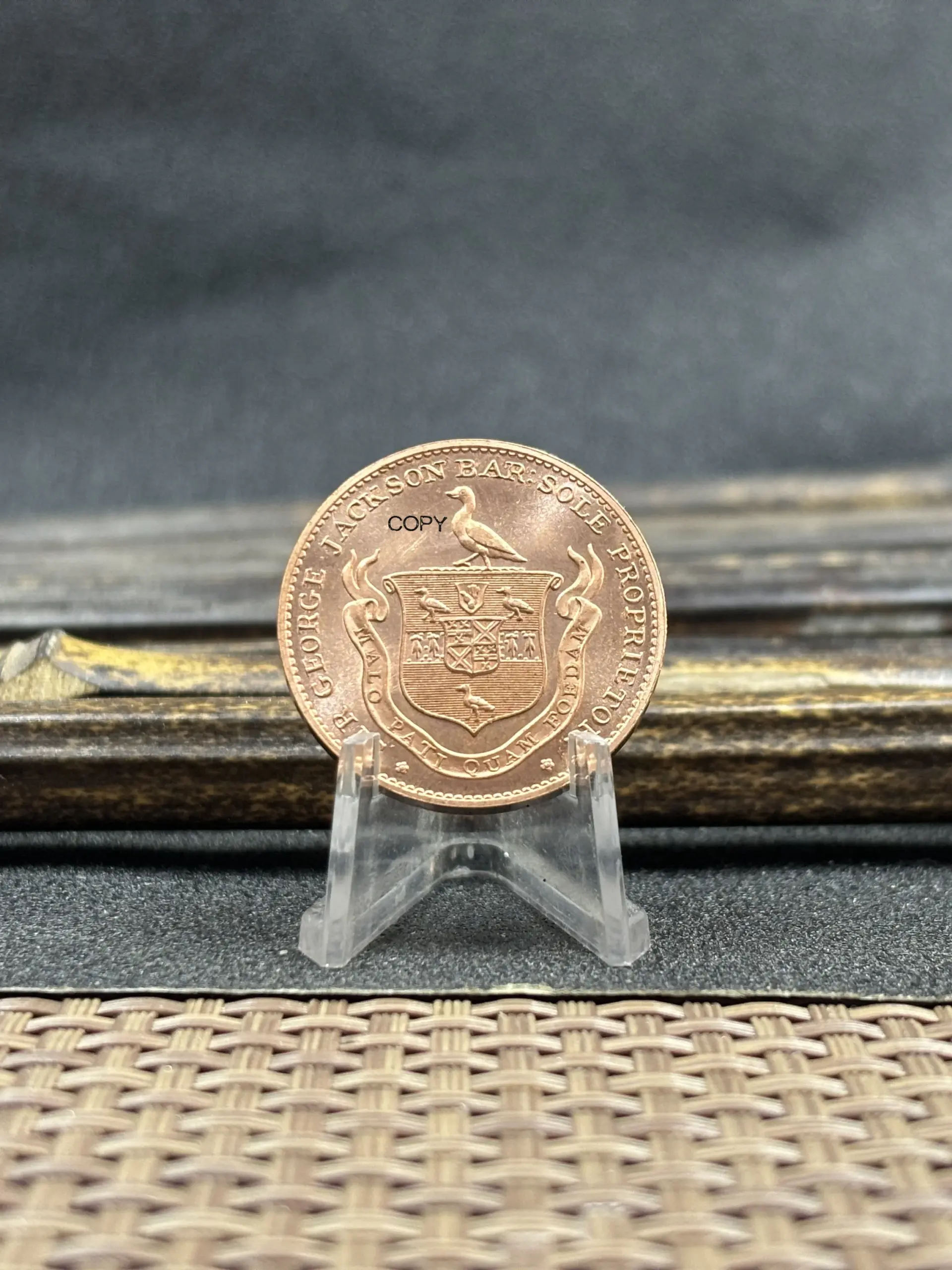 Vintage UK 1795 Half Penny Replica Coin 4 Vintage UK 1795 Half Penny Replica Coin - Image 4