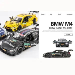 BMW M4 DTM 1:32 Scale Diecast Model 14 S570f9734661348dd96bad9f800b593ede