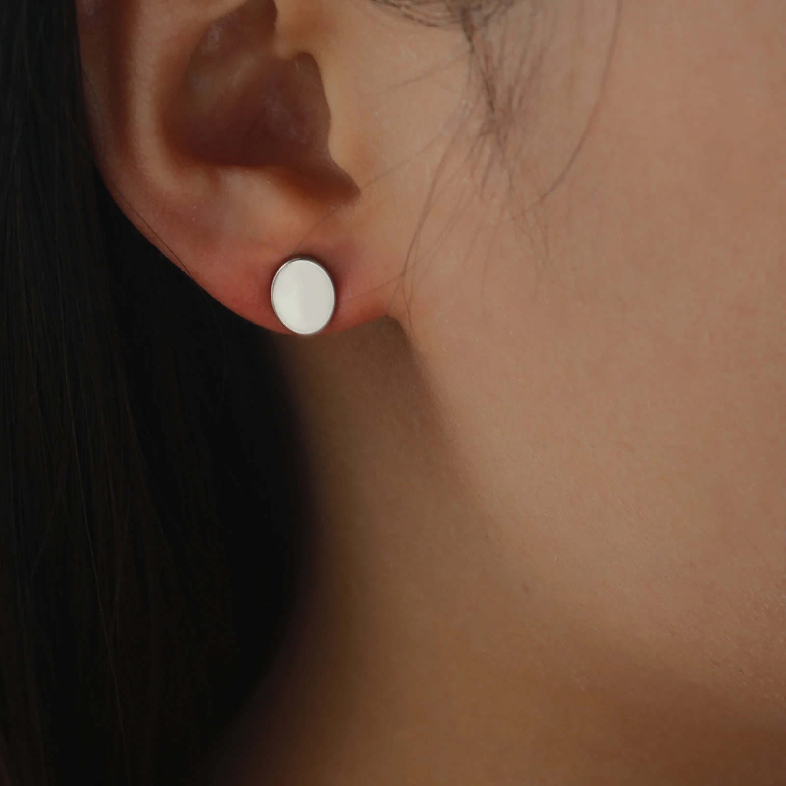 Gold Heart Stud Earrings for Women 3 Gold Heart Stud Earrings for Women - Image 3