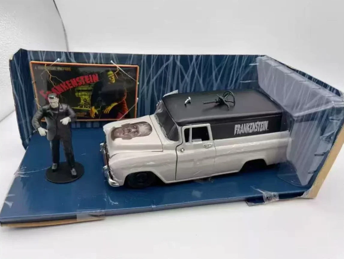 Vintage Frankenstein 1957 Chevy Suburban Diecast Model 3 Vintage Frankenstein 1957 Chevy Suburban Diecast Model - Image 3