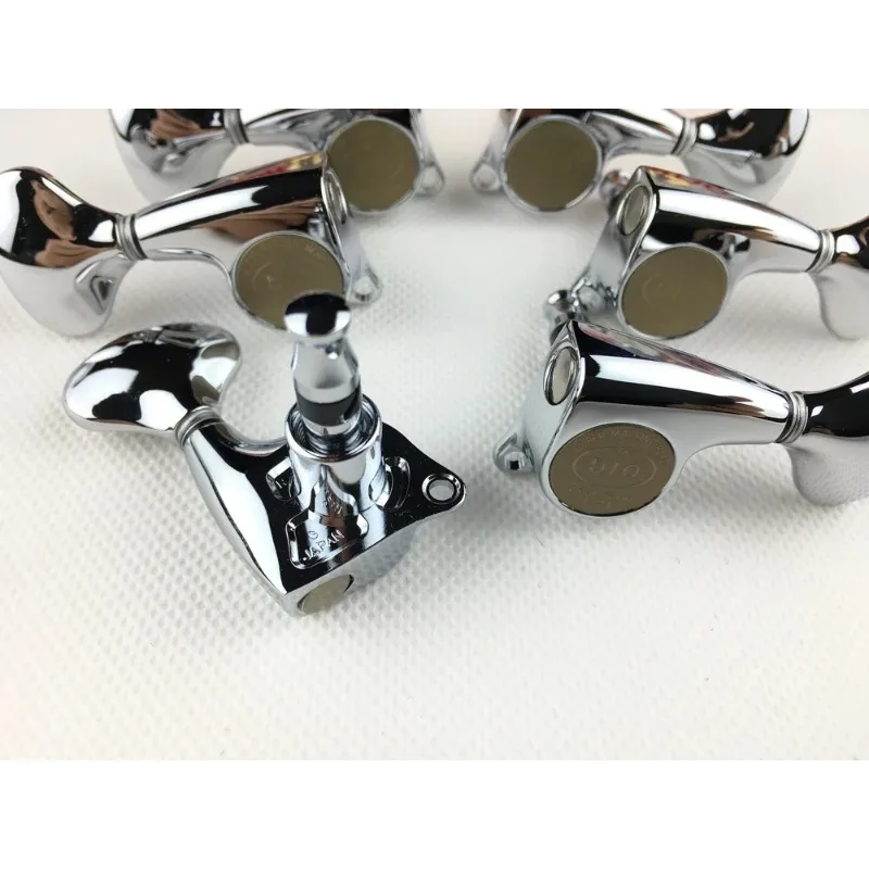 GOTOH SGL510Z-L5 Chrome Silver Guitar Tuners 5 GOTOH SGL510Z-L5 Chrome Silver Guitar Tuners - Image 5