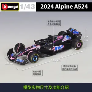Alpine A524 1:43 Scale Diecast Model 10 S574826ef58e148df8a8a8de58ce5e659U