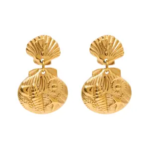 Ocean-Inspired Stainless Steel Earrings JDE2407023 10 S574d2e4666d946ebb6c77ed6a65f853cN