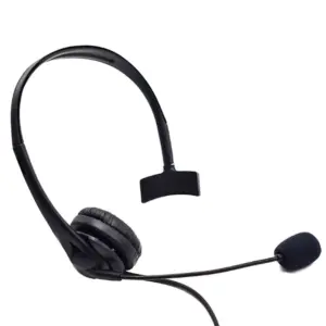 Black Wired Radio Headset for Baofeng, Kenwood 7 S5759b37974e24071bfa464ca9b0bcc29B