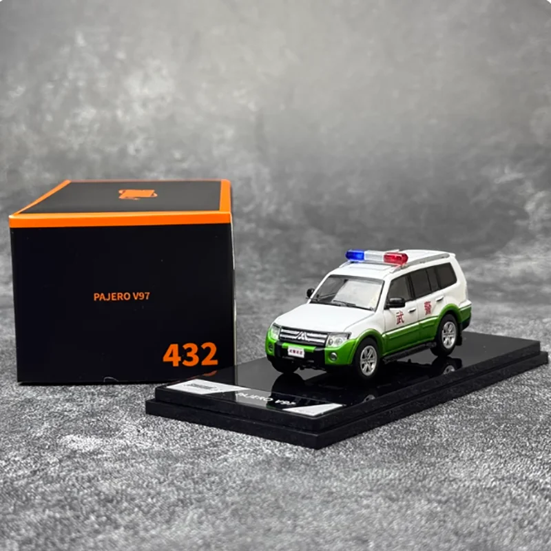 Pajero V97 Police Diecast Model 1:64 Scale 3 Pajero V97 Police Diecast Model 1:64 Scale - Image 3