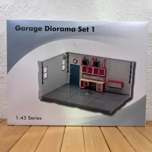 Miniature Automotive Repair Shop Scene 1:43 Scale 11 S57746bdbded34ff6b6b369bd0afb00c7v