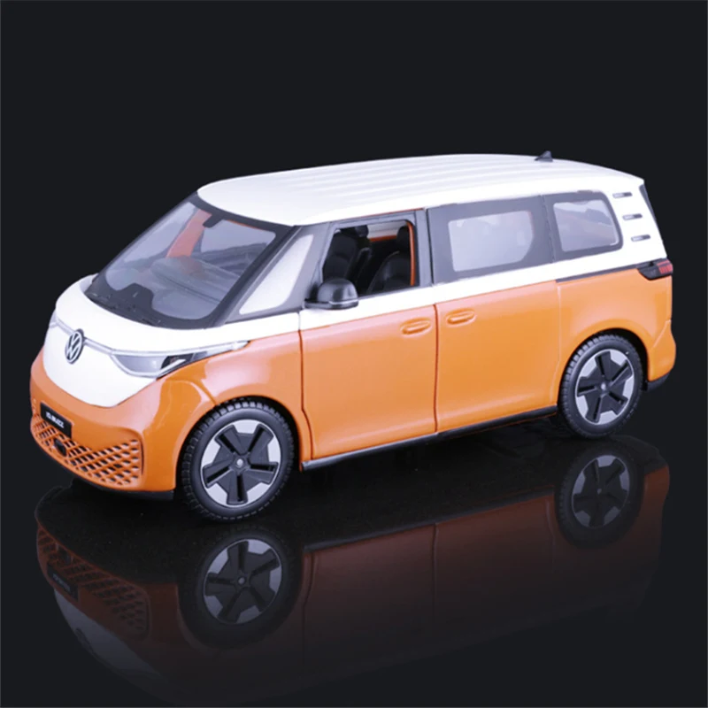 Volkswagen ID BUZZ 1:24 Diecast Model Orange-Yellow 5 Volkswagen ID BUZZ 1:24 Diecast Model Orange-Yellow - Image 5