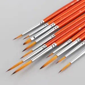 Professional Set of Fine Detail Paint Brushes 8 S5781f5c5e0bd436a805230d3d5a39931R