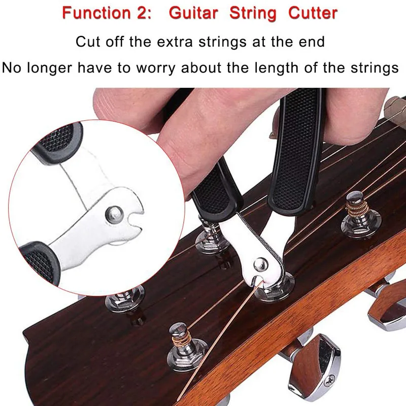Multi-Function Guitar Repair Tool in Stainless Steel 4 Multi-Function Guitar Repair Tool in Stainless Steel - Image 4