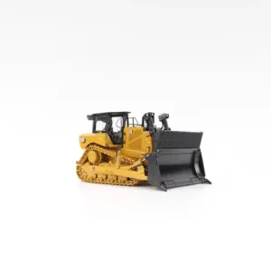 Vibrant Yellow CAT D8 Dozer Model, 1:50 Scale