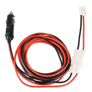 3-Meter T-Shape Car Power Cable for Radios 11 S57eb97558b794307b6596f0250538963v