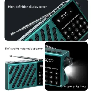 Portable Solar Bluetooth Speaker with 5W Output 14 S57f6837615c44a8dbf51d452b0986402a