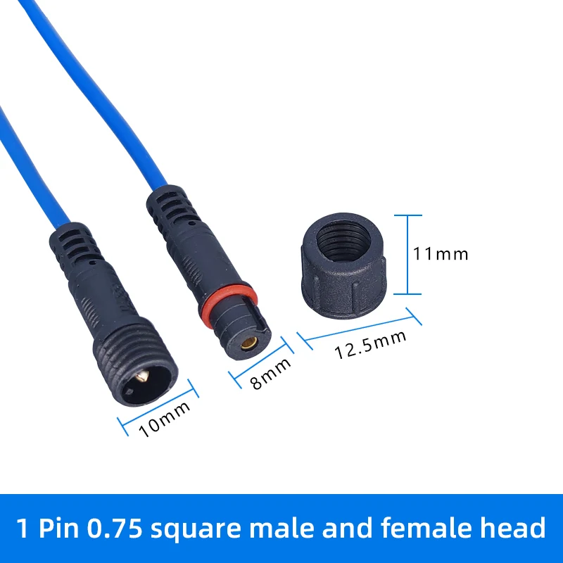 Waterproof Outdoor LED Connector 1-pin IP67 7 Waterproof Outdoor LED Connector 1-pin IP67 - Image 7